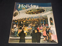 1946 APRIL HOLIDAY MAGAZINE - CARNIVAL LURE NICE FRONT COVER - E 1237