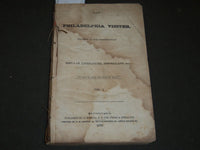 1835 JUNE-DECEMBER THE PHILADELPHIA VISITER VOLUME 1 - NICE ILLUS. - KD 3400H