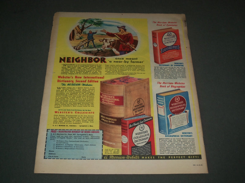 1948 NOVEMBER 21 THIS WEEK MAGAZINE SECTION - JOANNE DRU COVER - J 2663