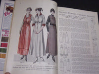 1915 MARCH MCCALL'S MAGAZINE - FASHION ILLUSTRATIONS - ST 174