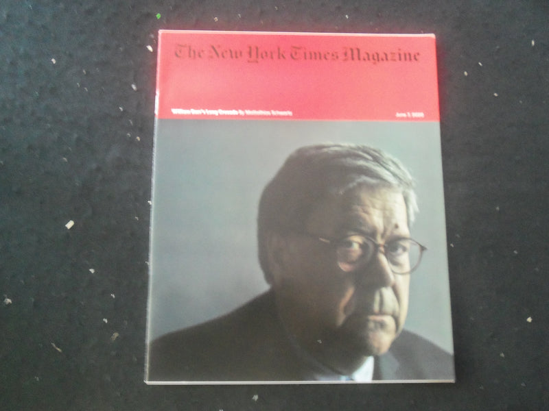 2020 JUNE 7 THE NEW YORK TIMES MAGAZINE - WILLIAM BARR'S LONG CRUSADE - SP 8010C