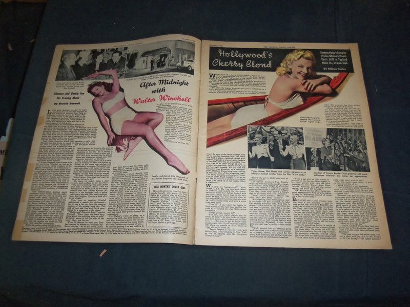 1946 DECEMBER THE NATIONAL POLICE GAZETTE MAGAZINE - GAE HESS - B 5927