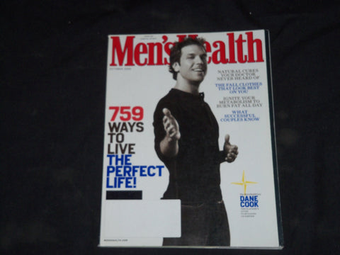 2006 OCTOBER MEN'S HEALTH MAGAZINE - DANE COOK COVER - B 455