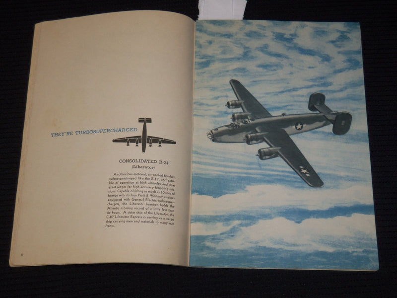 1943 THEY'RE TURBOSUPERCHARGED BOOK PUB. BY G. E. - SANFORD A. MOSS - K 164