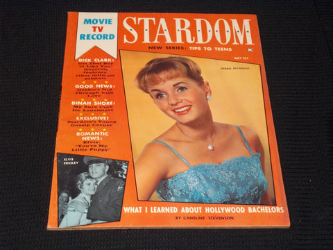 1959 MAY STARDOM MAGAZINE - DEBBIE REYNOLDS FRONT COVER - E 16044