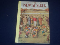 1936 OCTOBER 17 THE NEW YORKER MAGAZINE - ILLUSTRATED COVER - NY 2367