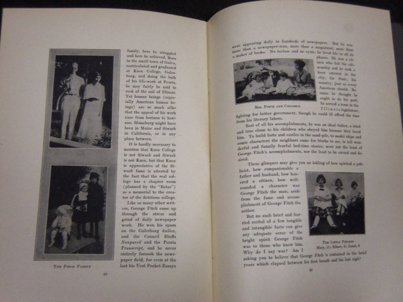 1918 KNOX COLLEGE BULLETIN SUPPLEMENT GEORGE FITCH LOT OF 30 NEW SERIES-KD 2099X