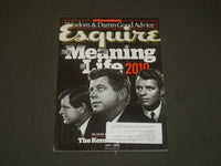 2010 JANUARY ESQUIRE MAGAZINE - JFK, RFK, TED KENNEDY BROTHERS COVER - B 1955