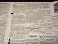 1851 JUNE 19 VERMONT WATCHMAN NEWSPAPER - MILLARD FILLMORE - NP 2152J
