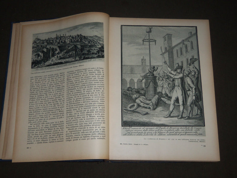1934-1935 CENTO ANNI BY GIUSEPPE ROVANI VOLUME 1 & 2 - ITALIAN - R 174