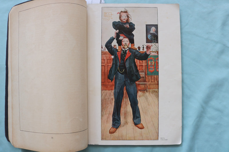 1908-1909 CARL LARSSON - DAS HAUS IN DER SONNE - SOFTCOVER BOOK - K 3290