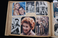 1950'S-1960'S TELEVISION STARS SCRAPBOOK -JAMES ARNESS - CHUCK CONNORS - E 24952