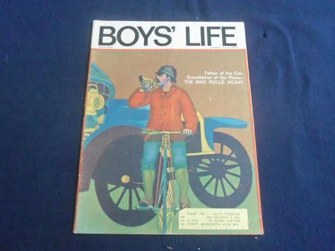 1973 SEPTEMBER BOYS' LIFE MAGAZINE - THE BIKE ROLLS AGAIN - SP 6481Z