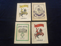1937-1940 THE EXHO - EASTHAMPTON HIGH SCHOOL YEARBOOKS - LOT OF 4 - O 2136M
