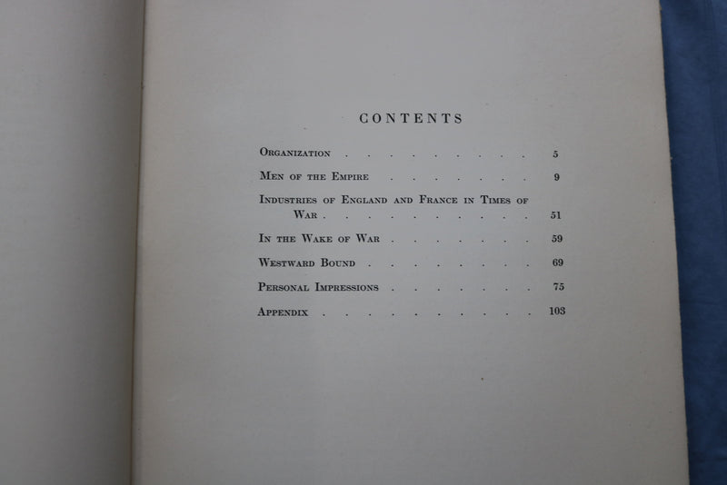 1919 AMERICAN JOUNALISTES IN EUROPE SOFTCOVER BOOK BY H. M. SWETLAND - K 672