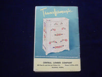 1945 TRANSFORMAGIC BY DUPONT SOFTCOVER BOOK-HOW TRANSFORM OLD FURNITURE - J 9658