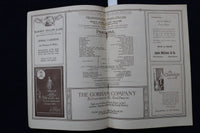 1920 MARCH 19 METROPOLITAN OPERA HOUSE - PARSIFAL PROGRAM - K 1610