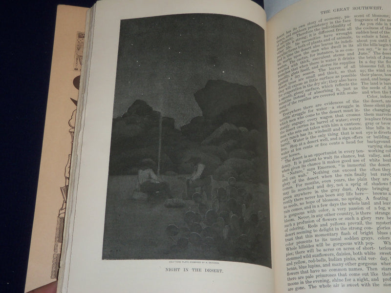 1902 JUNE THE CENTURY MAGAZINE - GREAT SOUTHWEST - MAXFIELD PARRISH - SP 2593