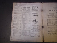 1892-1894 THE NEW YORK MUSICAL PUBLICATION MONTHLY SHEET MUSIC LOT OF 9 - O 2657