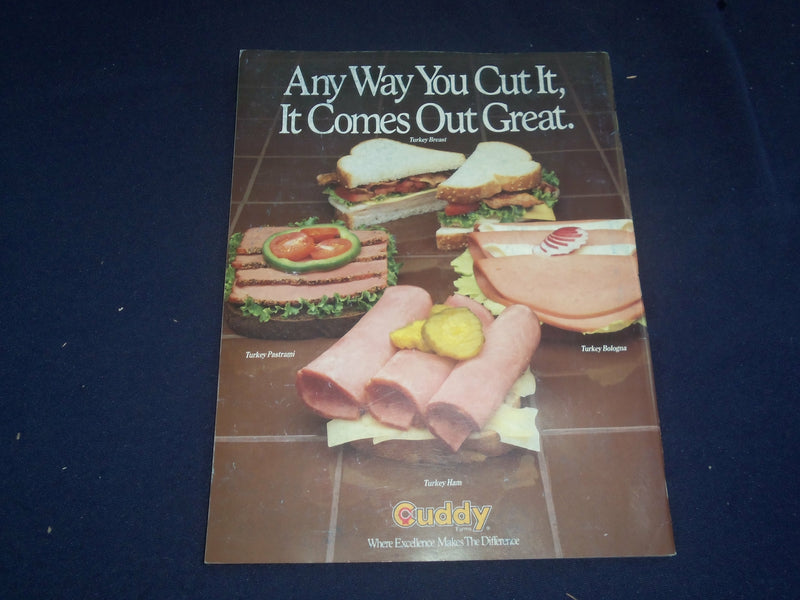 1986 OCTOBER 25 WINGATE COLLEGE VS LENIOR-RHYNE UNIV FOOTBALL PROGRAM - ST 5152I