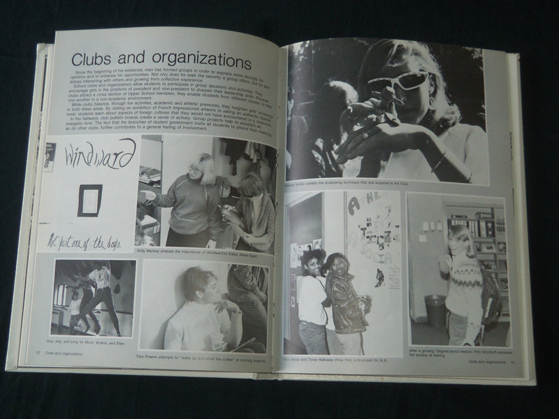 1984 CARGOES KENT PLACE GIRLS COLLEGE YEARBOOK - SUMMIT NEW JERSEY - YB 1659