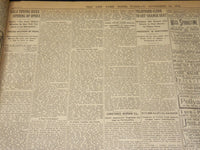 1916 NOVEMBER 14 NEW YORK TIMES - AGREEMENT TO RECALL PERSHING - NT 7731