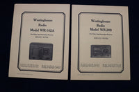 1950'S WESTINGHOUSE RADIO SERVICE NOTES - LOT OF 10 - K 762