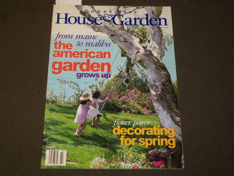 1998 MARCH HOUSE & GARDEN MAGAZINE - KENNETH JAY LANE ARTICLE & PHOTOS - J 3812
