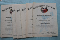 1980'S LARRY DICKSON AUTO RACING EPHEMERA LOT - K 2556