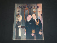1943 APRIL 17 THE NEW YORKER MAGAZINE - ILLUSTRATED COVER - NY 1719