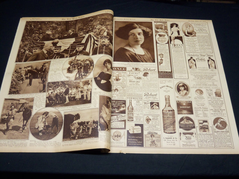 1922 JUNE 18 NEW YORK TIMES PICTURE SECTION NO. 4 & 5 - ENGLISH DERBY - NT 8863