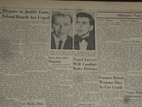 1963 DEC 11 BELOIT DAILY NEWS NEWSPAPER - SINATRA JR. RELEASED, UNHURT - NP 8055