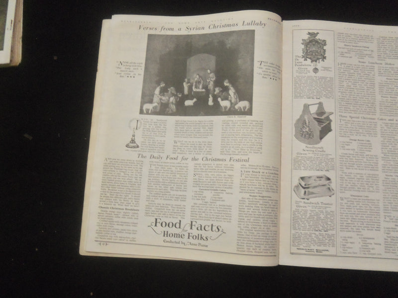 1934 DECEMBER NEEDLECRAFT MAGAZINE - NICE ILLUSTRATED COVER - SP 886B