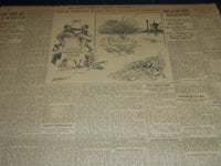 1908 NOVEMBER 29 THE BOSTON HERALD -TRAIN WRECK AT SOUTH BOSTON STATION - BH 216