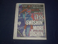 2021 FEBRUARY 15 NEW YORK DAILY NEWS NEWSPAPER -HOMELESS MAN KILLS IN NYC SUBWAY