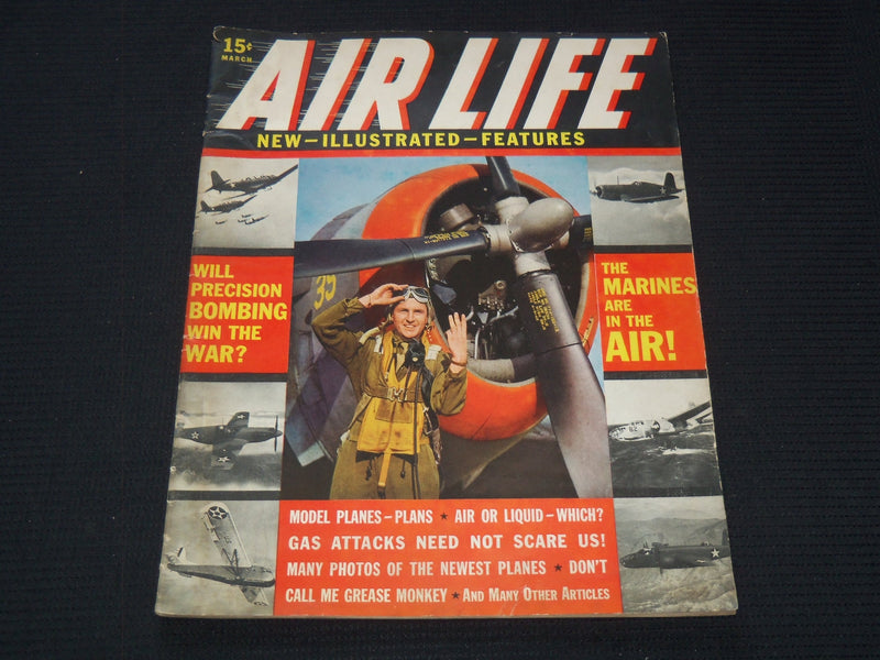 1943 MARCH AIR LIFE MAGAZINE VOLUME 1 NO. 1 - PRECISION BOMBING - SP 3253X
