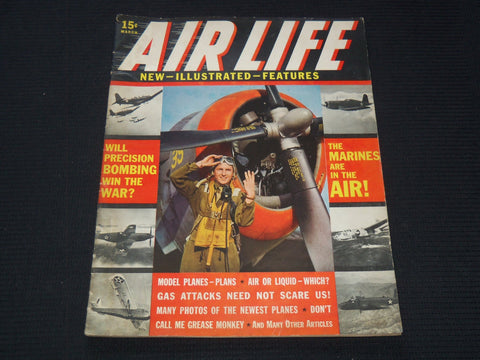 1943 MARCH AIR LIFE MAGAZINE VOLUME 1 NO. 1 - PRECISION BOMBING - SP 3253X