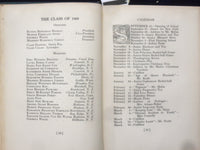 1908 THE LOG - KENT PLACE HARDCOVER BOOK - SUMMIT, NEW JERSEY - K 186