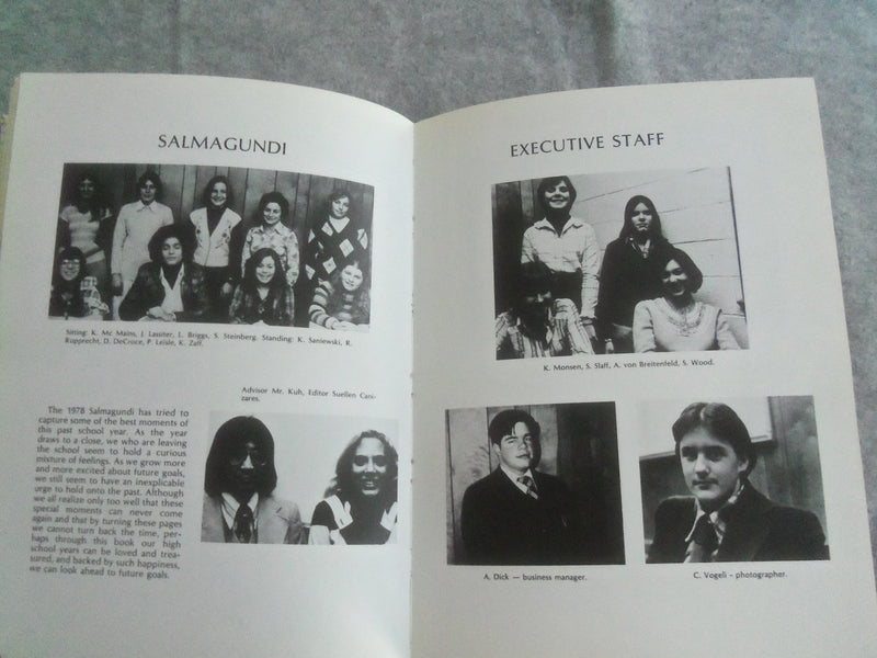 1978 SALMAGUNDI THE MORRISTOWN-BEARD SCHOOL YEARBOOK - MORRISTOWN, NJ - YB 2925