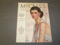 1932 SEPTEMBER MCCALL'S MAGAZINE - NICE ILLUSTRATED COVER - B 6358