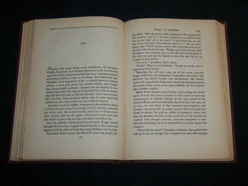 1945 IMAGE OF JOSEPHINE HARDCOVER BOOK BY BOOTH TARKINGTON - KD 6986