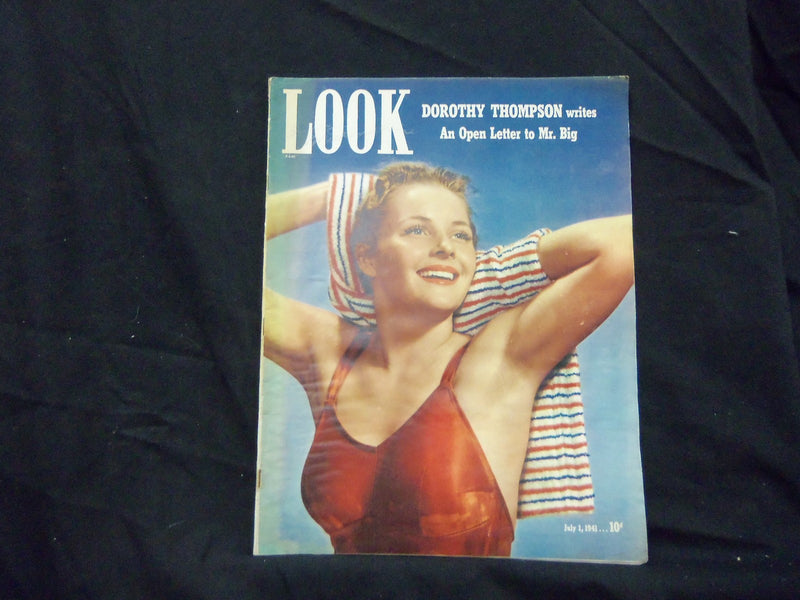 1941 JULY 1 LOOK MAGAZINE - GREAT PHOTOS AND ADS - ST 1483