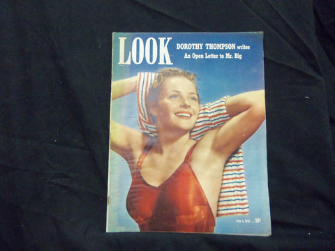 1941 JULY 1 LOOK MAGAZINE - GREAT PHOTOS AND ADS - ST 1483