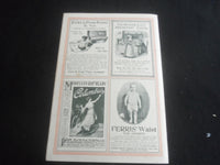 1897 FEBRUARY LADIES' HOME JOURNAL MAGAZINE - GREAT ILLUSTRATIONS & ADS- B 5534Y