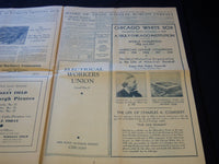 1931 MAY 14 CHICAGO HERALD EXAMINER NEWSPAPER - 50TH ANNIVERSARY - NP 5823