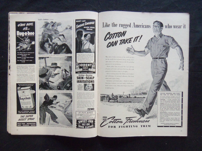 1942 JUNE 29 LIFE MAGAZINE - USO VICTORY BELLE - L 293