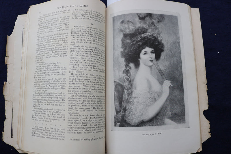 1909 DECEMBER PEARSON'S MAGAZINE - NICE STORIES, ADS & ILLUSTRATIONS - K 754