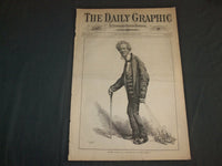 1873 MARCH 31 THE DAILY GRAPHIC NEWSPAPER- SUPERFLUOUS LAGS THE VETERAN- NT 7629