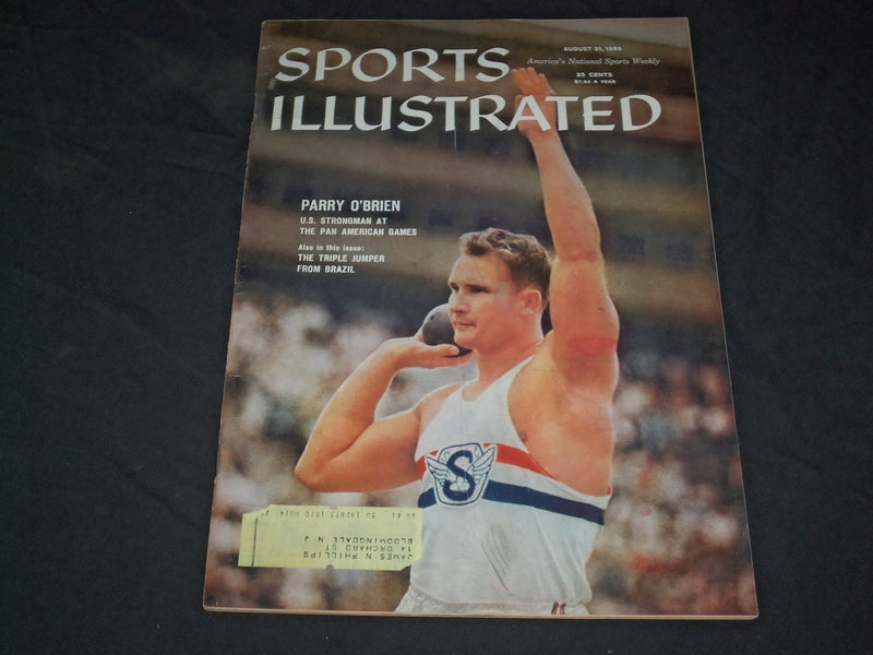 1959 AUGUST 31 SPORTS ILLUSTRATED MAGAZINE - PARRY O'BRIEN - SP 8939
