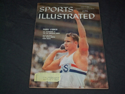 1959 AUGUST 31 SPORTS ILLUSTRATED MAGAZINE - PARRY O'BRIEN - SP 8939